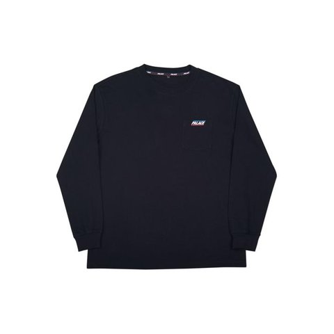 Palace BASICALLY A POCKET LONGSLEEVE BLACK