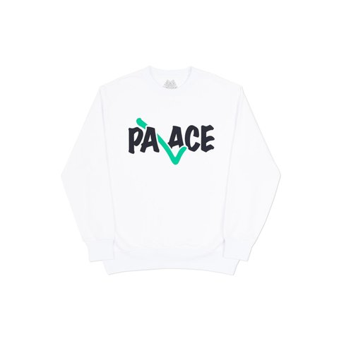 Palace CORRECT CREW WHITE - Colorway