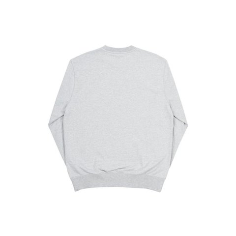 Palace LINE CREW GREY MARL