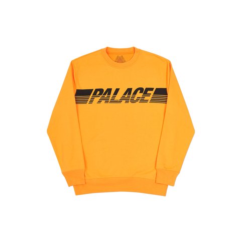 Palace LINE CREW ORANGE - Colorway