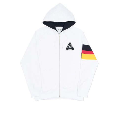 Palace RAGU ZIP HOOD WHITE - Colorway