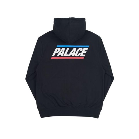 Palace BASICALLY A ZIP HOOD BLACK