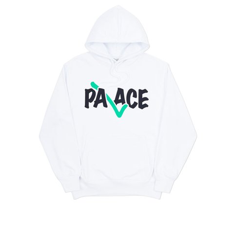 Palace CORRECT HOOD WHITE - Colorway