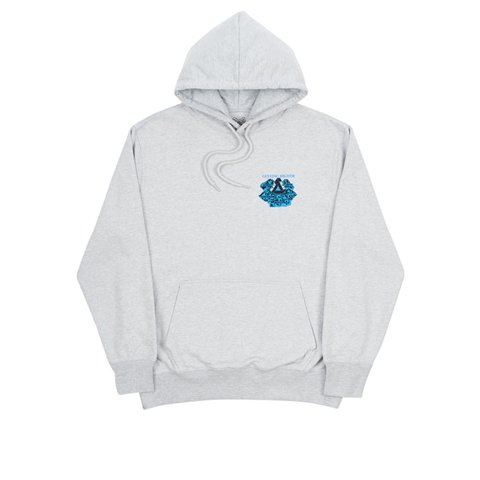 Palace GETTING HIGHER HOOD GREY MARL - Colorway