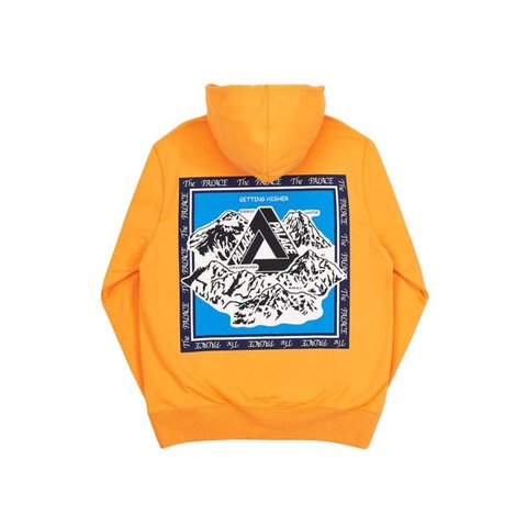 Palace GETTING HIGHER HOOD ORANGE