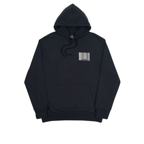 Palace PAR CODE HOOD BLACK - Colorway
