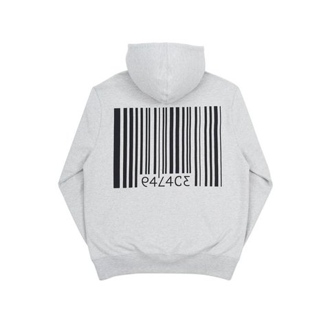 Palace PAR CODE HOOD GREY MARL