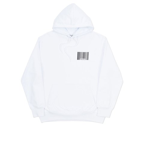 Palace PAR CODE HOOD WHITE - Colorway