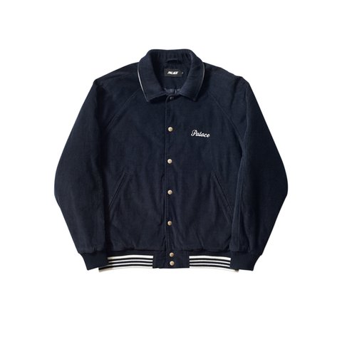 Palace PALAZZO CORD BOMBER NAVY - Colorway