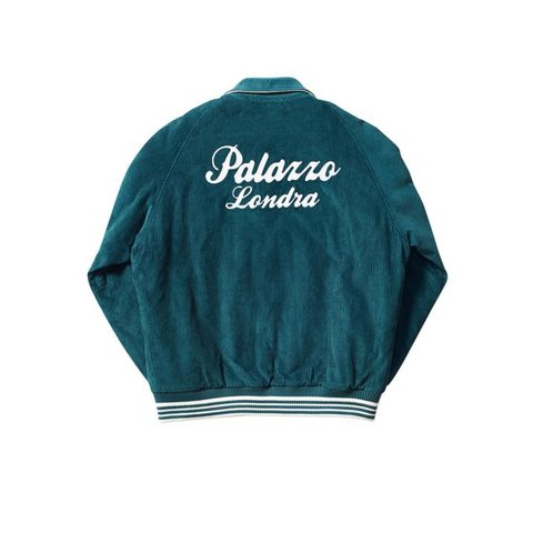 Palace PALAZZO CORD BOMBER TEAL