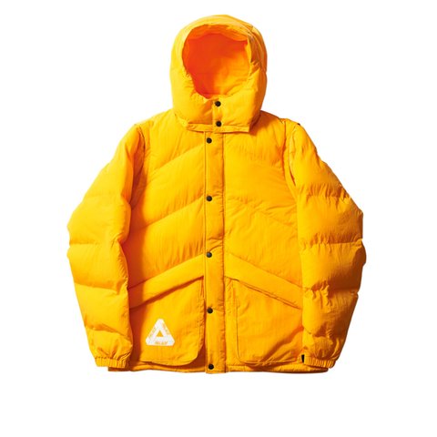 Palace PINNACLE PUFFA YELLOW - Colorway
