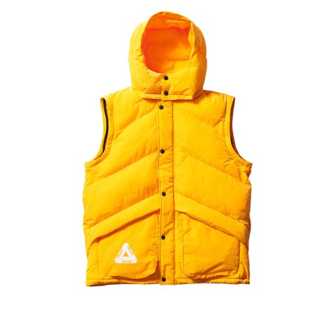 Palace PINNACLE PUFFA YELLOW - Colorway