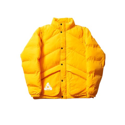 Palace PINNACLE PUFFA YELLOW - Colorway