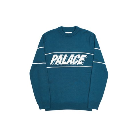 Palace 3P KNIT DARK TEAL - Colorway