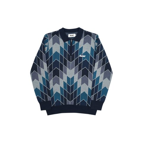 Palace P-URKLE KNIT BLACK / TEAL / GREEN / GREY - Colorway