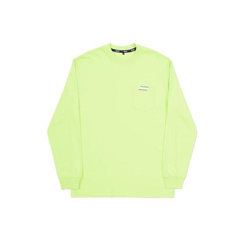 Palace BASICALLY A POCKET LONGSLEEVE FLURO