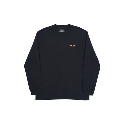 Palace LINE STRIPE LONGSLEEVE BLACK - Colorway