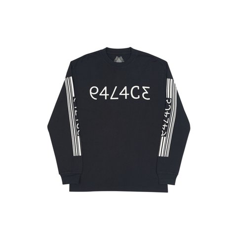 Palace PAR CODE LONGSLEEVE BLACK - Colorway