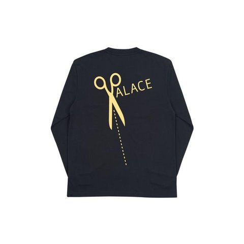 Palace SCISSOR LONGSLEEVE BLACK