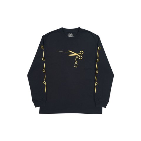 Palace SCISSOR LONGSLEEVE BLACK - Colorway