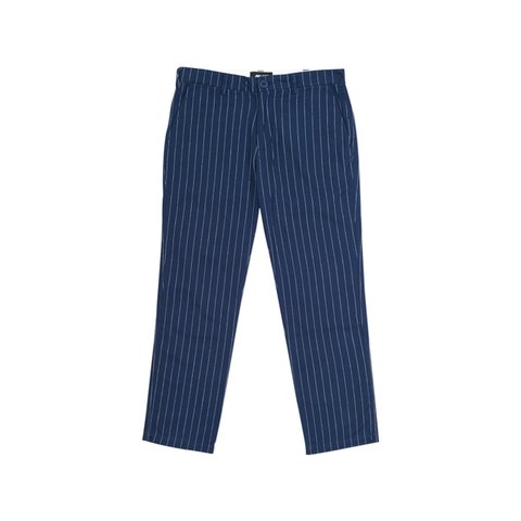 Palace PINSTRIPE WORK PANT NAVY - Colorway