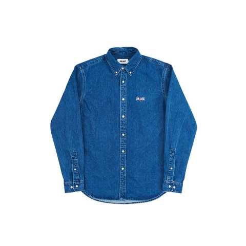 Palace CORRECT DENIM SHIRT STONE - Colorway