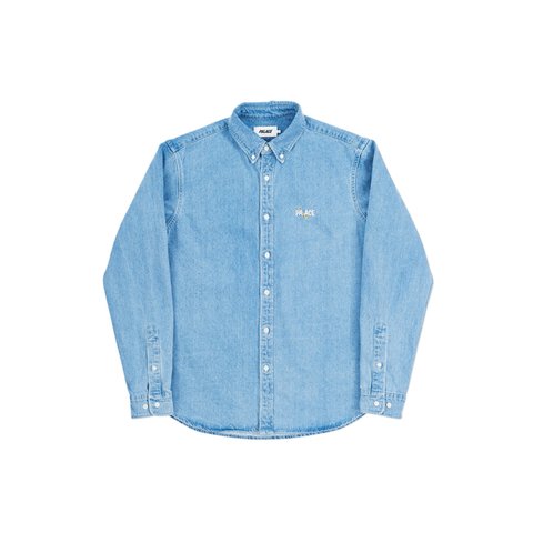 Palace CORRECT DENIM SHIRT HEAVY STONE - Colorway
