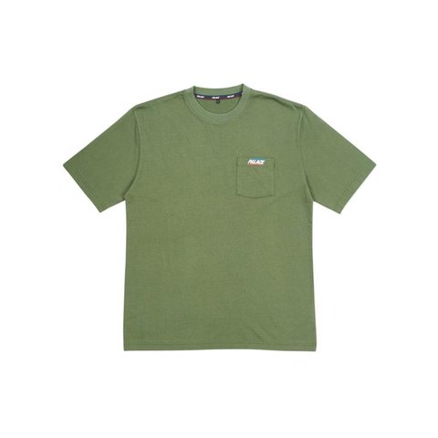Palace BASICALLY A POCKET T-SHIRT ARMY GREEN