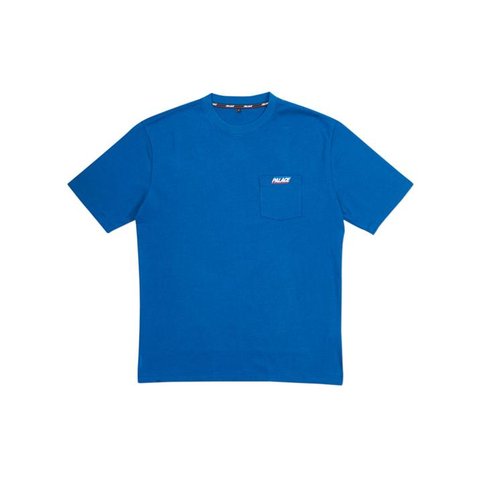 Palace BASICALLY A POCKET T-SHIRT BLUE