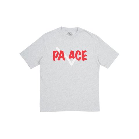 Palace CORRECT T-SHIRT GREY MARL