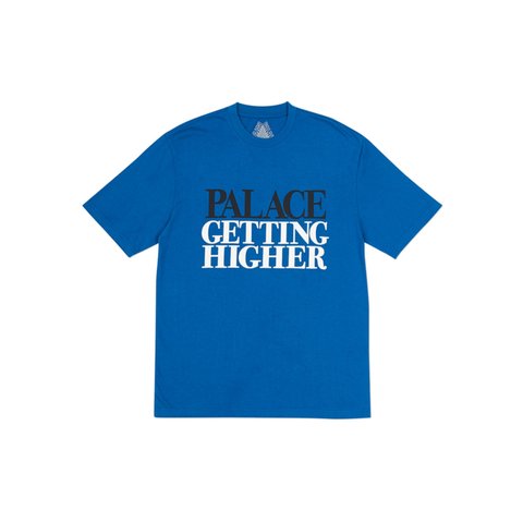 Palace GETTING HIGHER T-SHIRT BLUE - Colorway