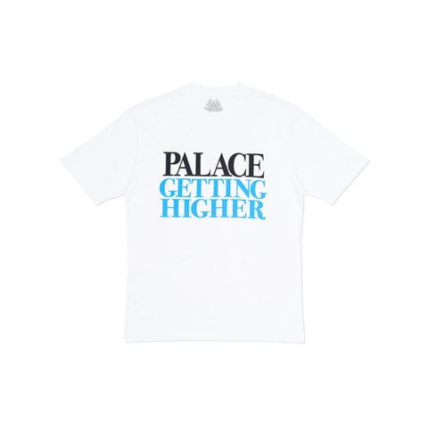 Palace GETTING HIGHER T-SHIRT WHITE - Colorway