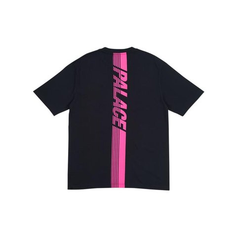 Palace LINE STRIPE T-SHIRT BLACK