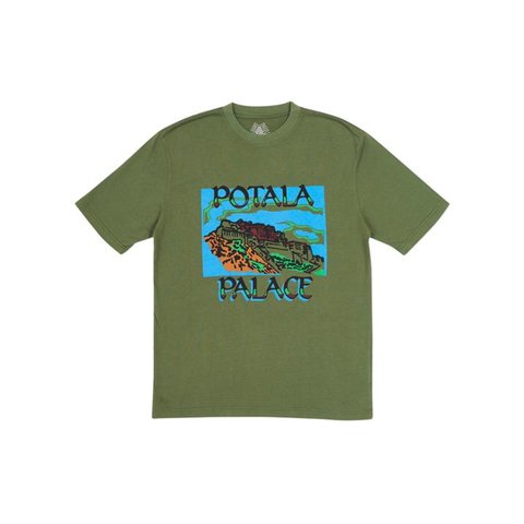 Palace POT PALACE T-SHIRT ARMY GREEN
