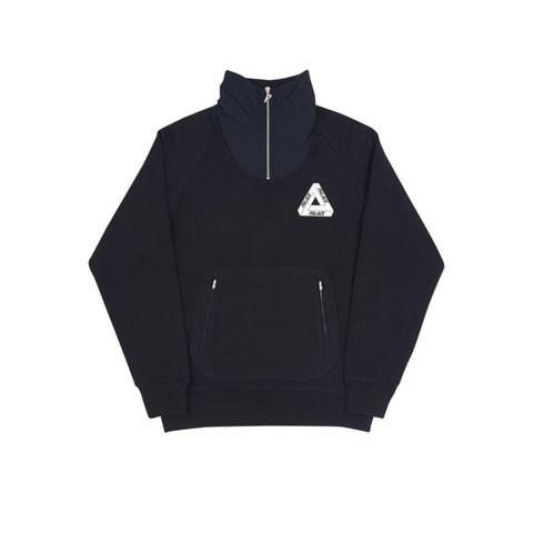 Palace P CREPE ZIP FUNNEL BLACK - Colorway