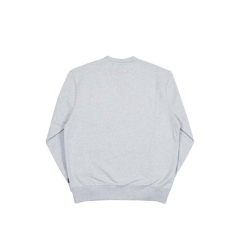 Palace BASICALLY A CREW GREY MARL