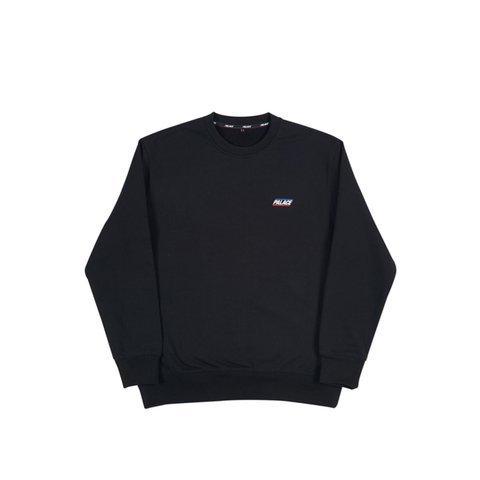 Palace BASICALLY A CREW BLACK - Colorway