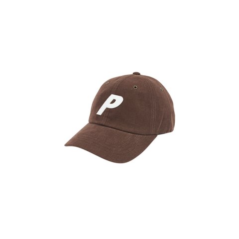 Palace CANVAS P 6-PANEL BROWN - Colorway