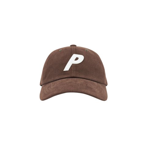 Palace CANVAS P 6-PANEL BROWN - Colorway