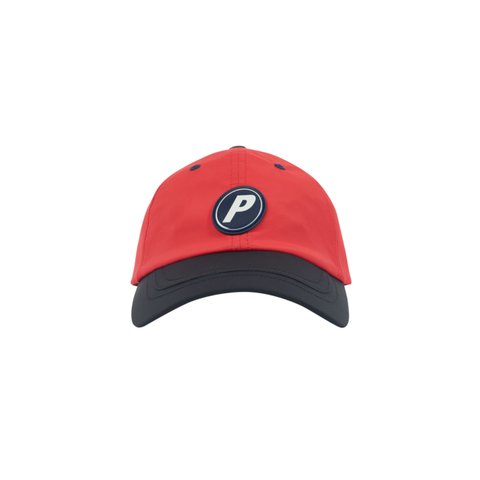 Palace CIRCLE SHELL 6-PANEL RED / BLACK - Colorway