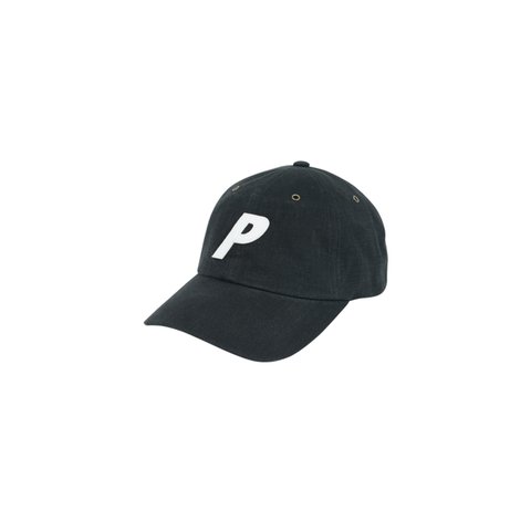 Palace CANVAS P 6-PANEL BLACK - Colorway