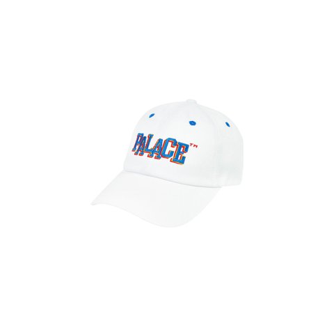 Palace PAL BOY 6-PANEL WHITE - Colorway