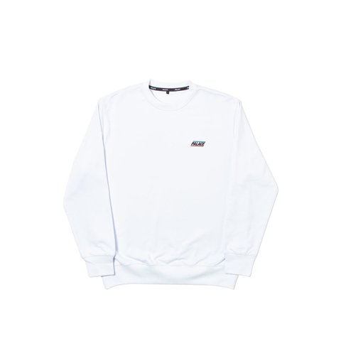 Palace BASICALLY A CREW WHITE - Colorway
