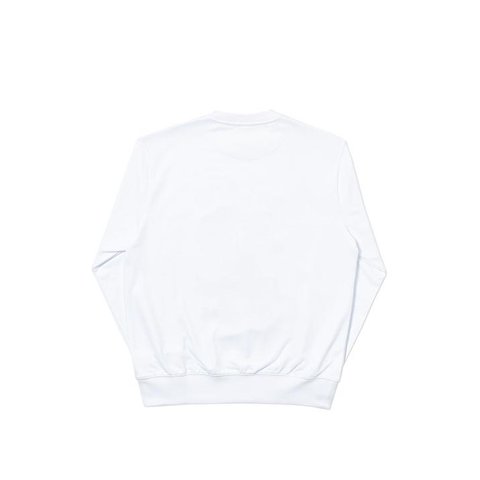 Palace DIF STROKES CREW WHITE