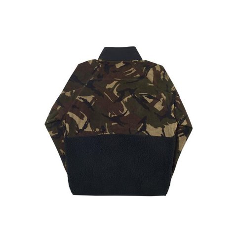 Palace P-SURGENT FLEECE JACKET BLACK DPM