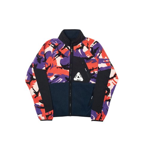 Palace P-SURGENT FLEECE JACKET MULTI DPM - Colorway
