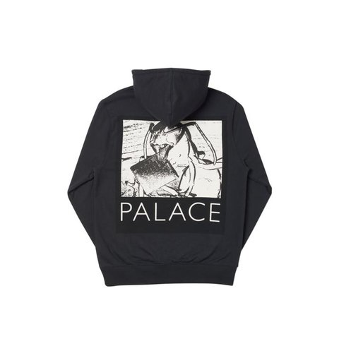 Palace CHIP HOOD BLACK