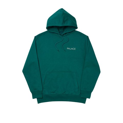 Palace CHIP HOOD FOREST GREEN - Colorway