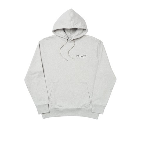 Palace CHIP HOOD GREY MARL - Colorway