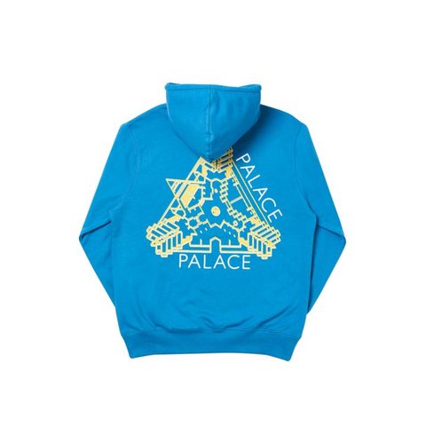 Palace K HEAD HOOD BLUE